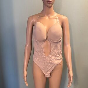 BNWOT SHEIN Nude Shapewear Bodysuit Size XXL